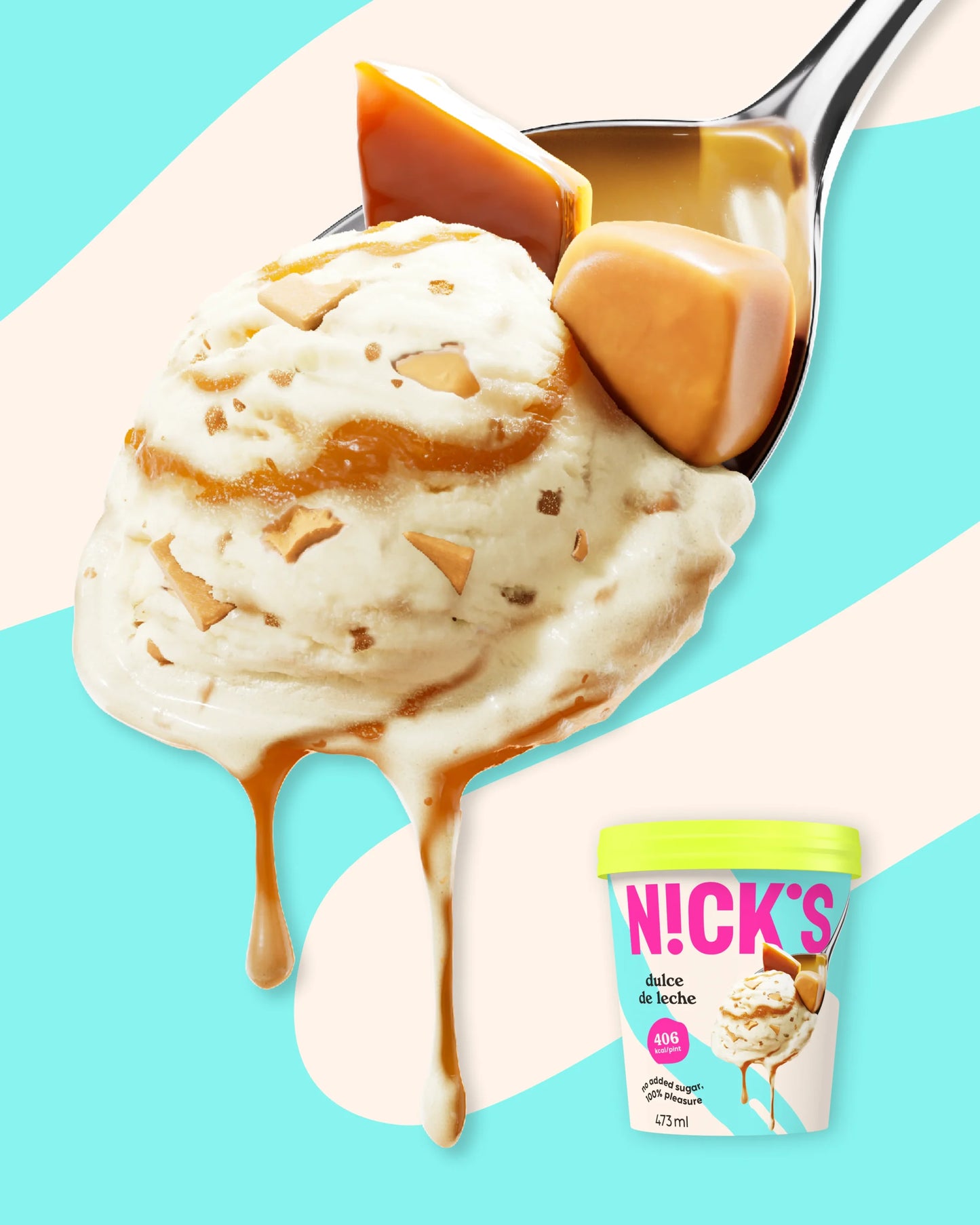 Dulce de Leche tejkaramellás jégkrém 473 ml