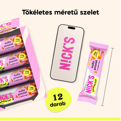 Nick's Proteinszelet salty peanut 12 x 50 g