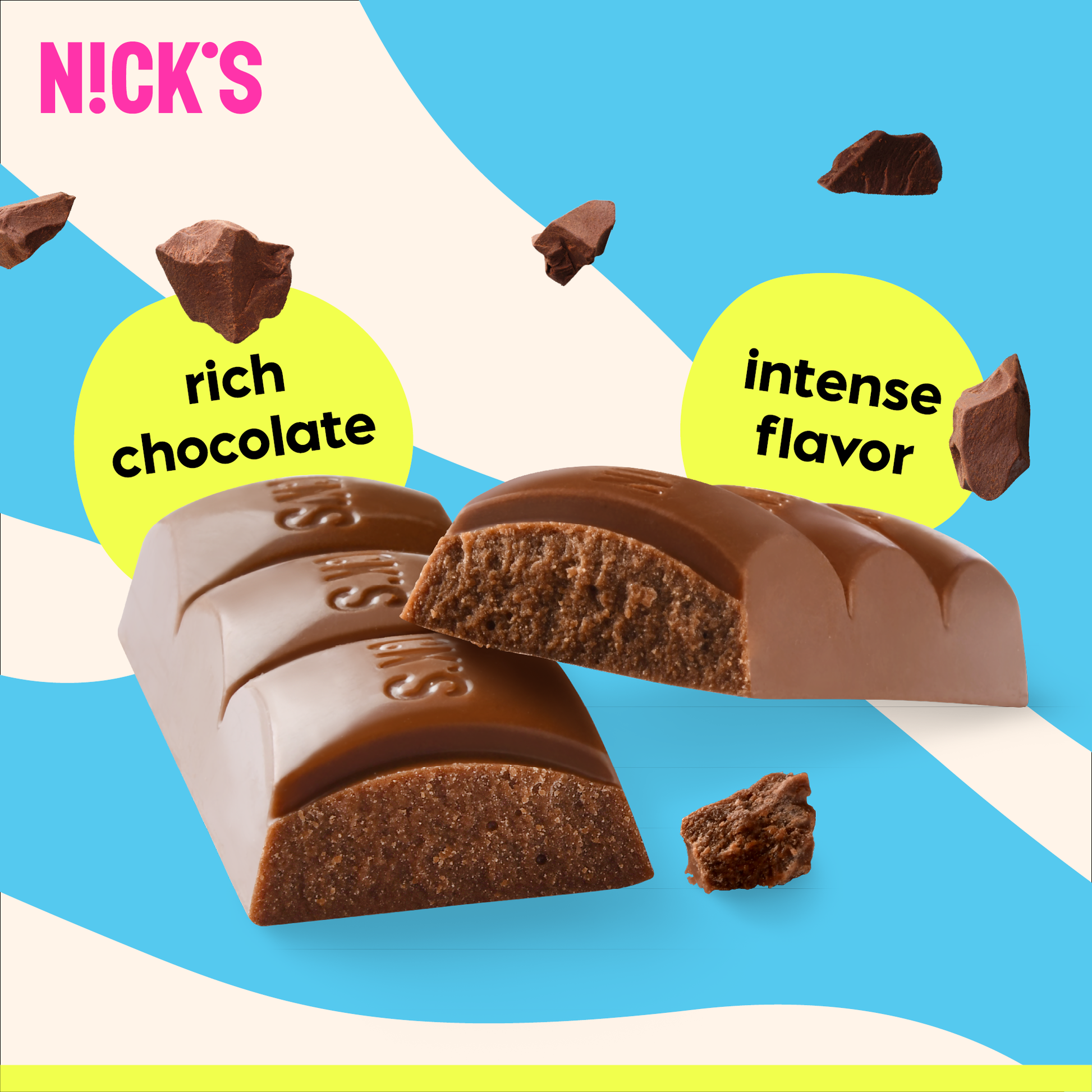 Nick's Étcsokoládé 25g x 15