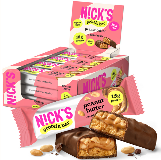 Nick's Peanut butter proteinszelet 12x50g
