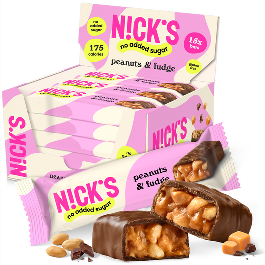 Nick's Mogyorós-karamellás szelet 40 g x 15