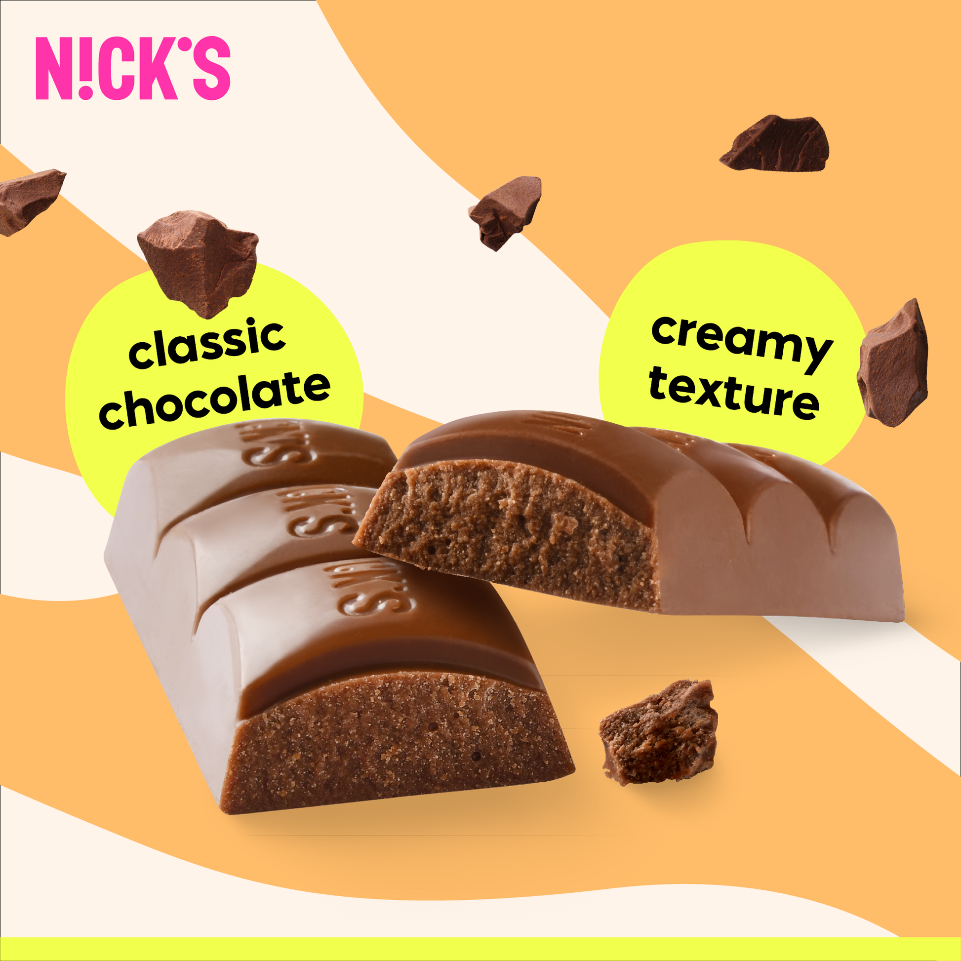 Nick's Tejcsokoládé szelet 25 g x 15