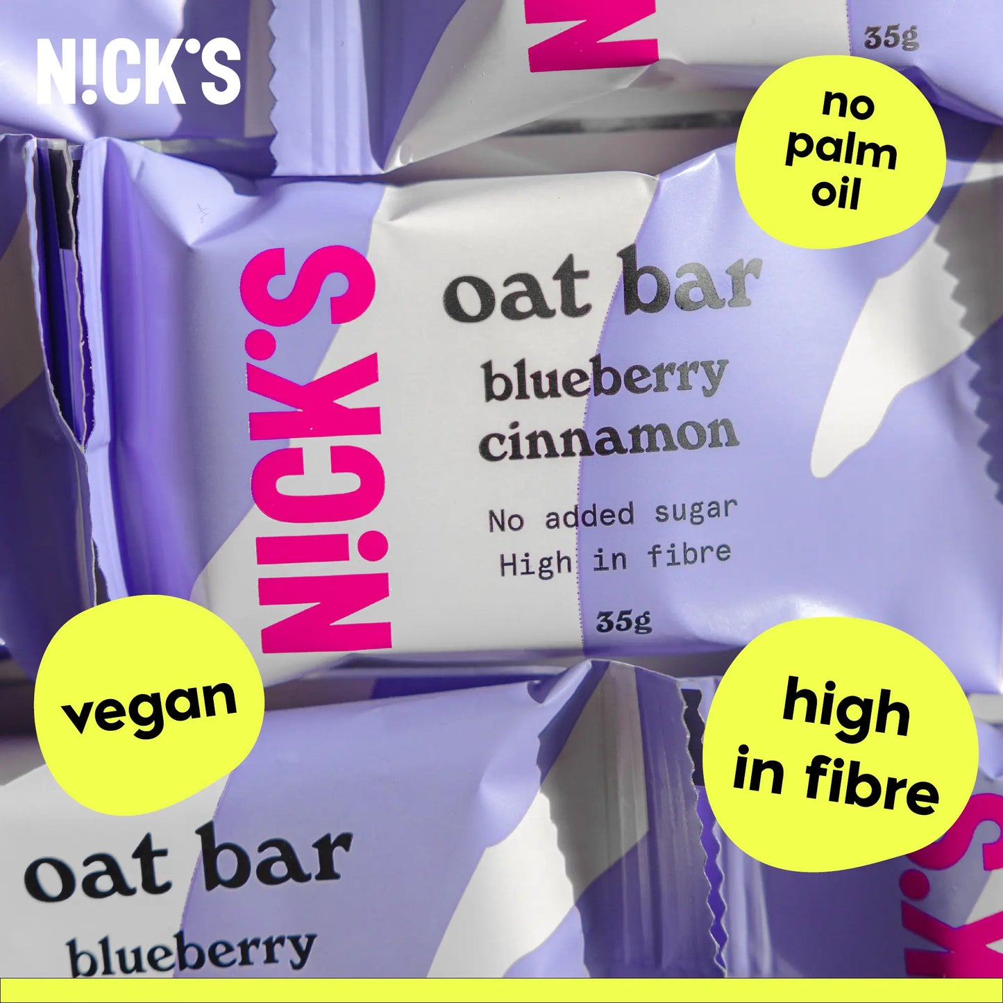 Nick's fahéjas-áfonyás zabszelet 35 g x 12