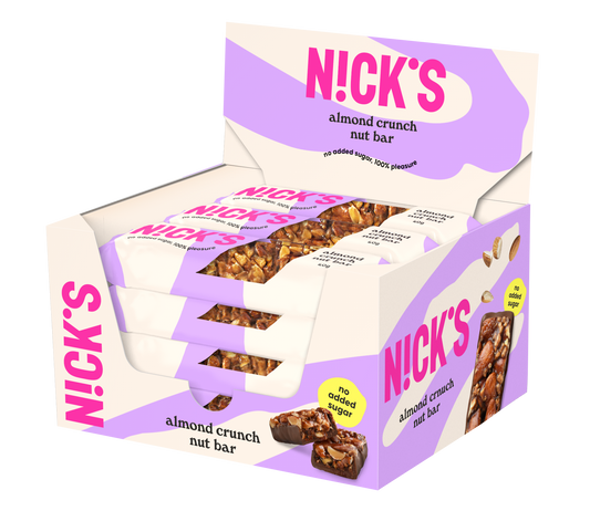 Nick's Vegán mandulás szelet 40 g x 12