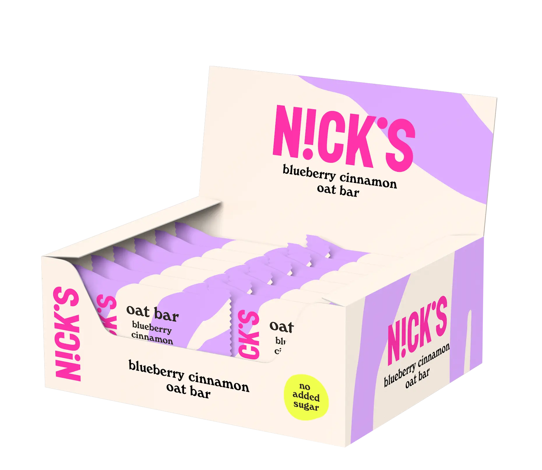Nick's fahéjas-áfonyás zabszelet 35 g x 12