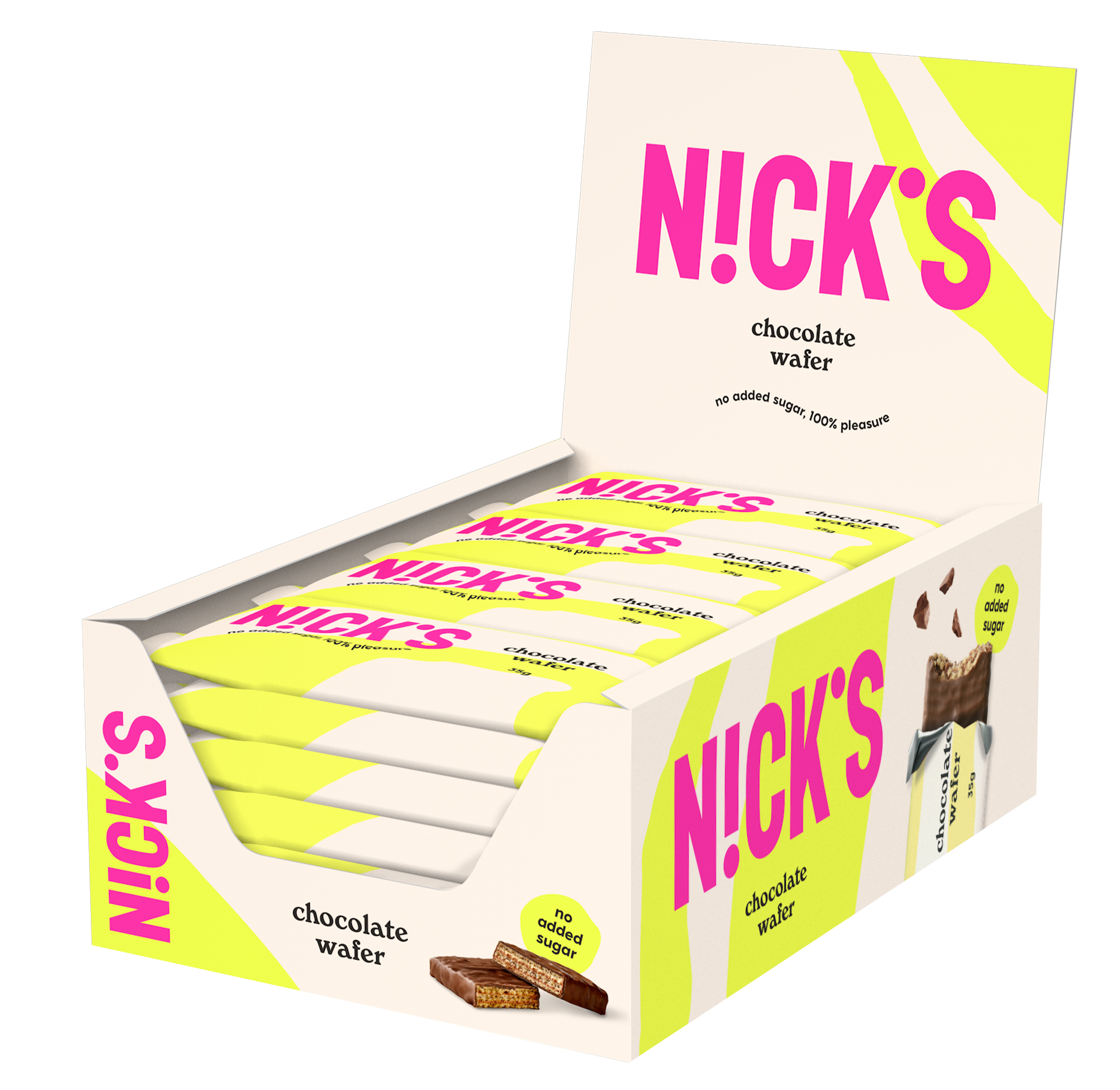 Nick's Csokis ostya 35 g x 24