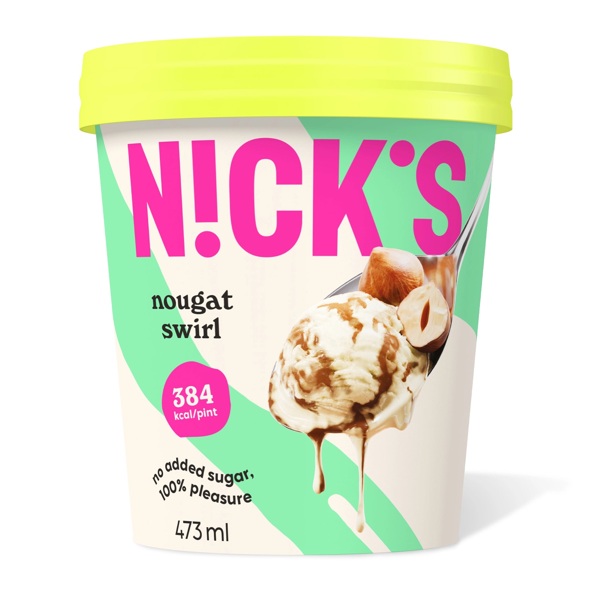 Nugátkrémes  jégkrém 473 ml