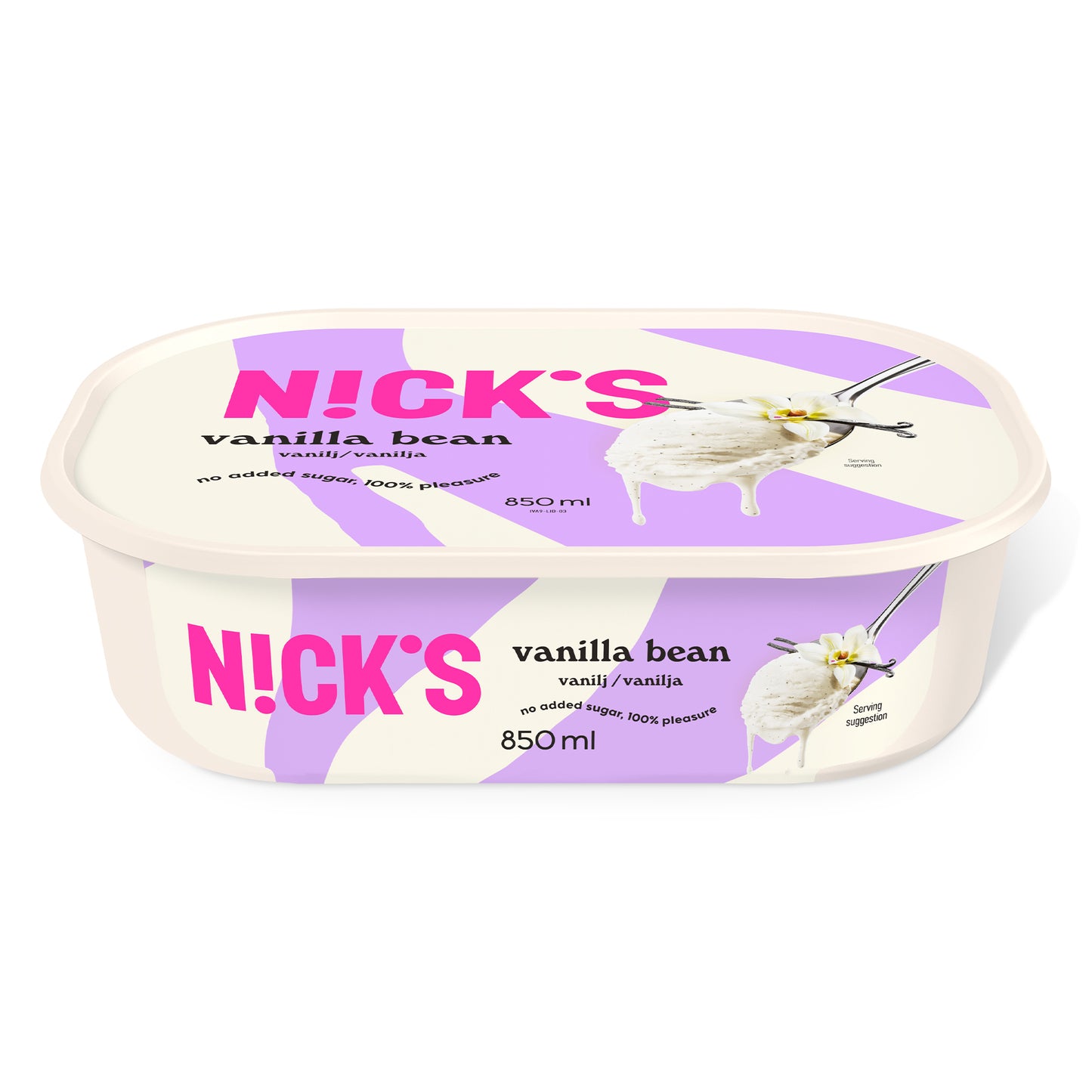 Vaníliás családi jégkrém 850 ml