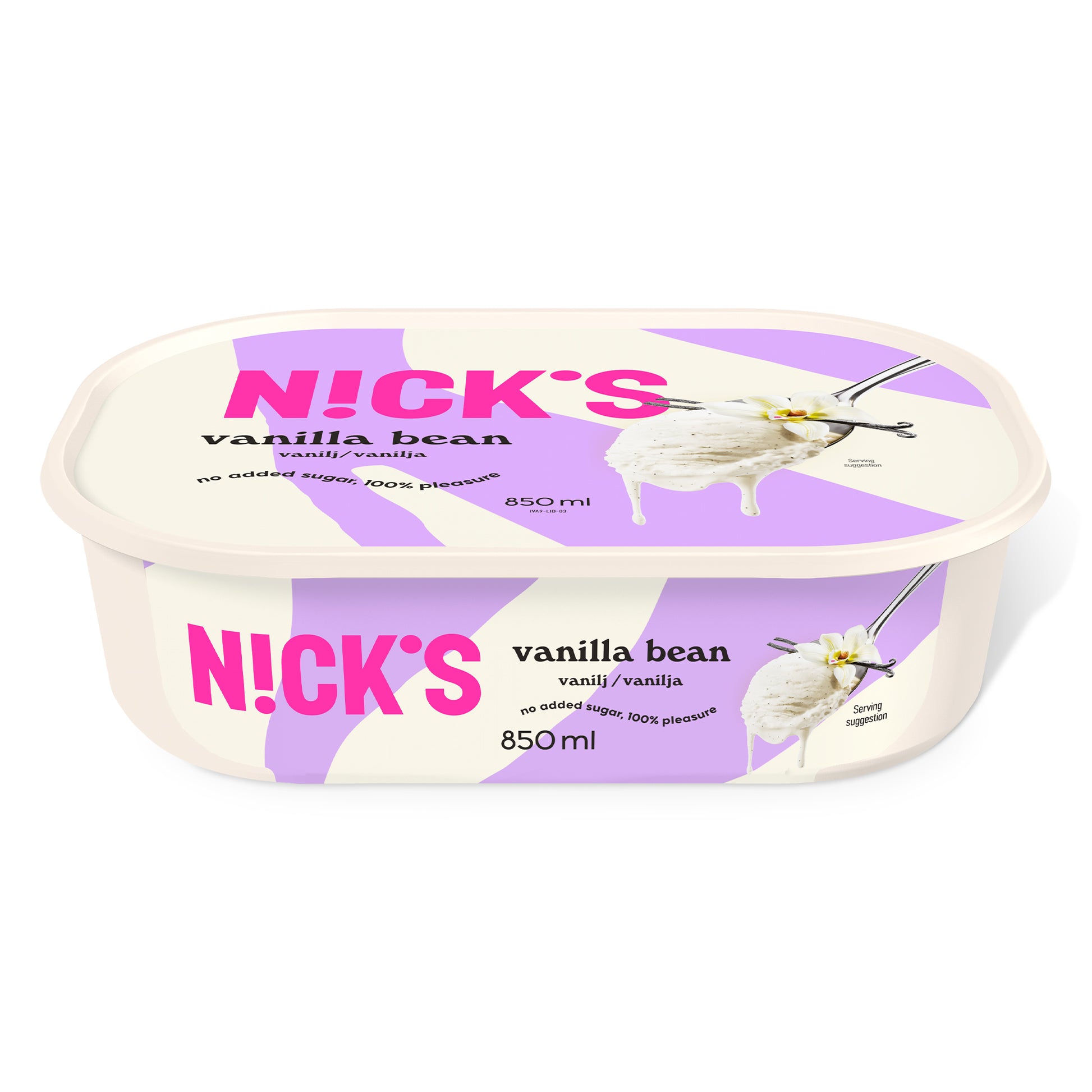 Vaníliás családi jégkrém 850 ml
