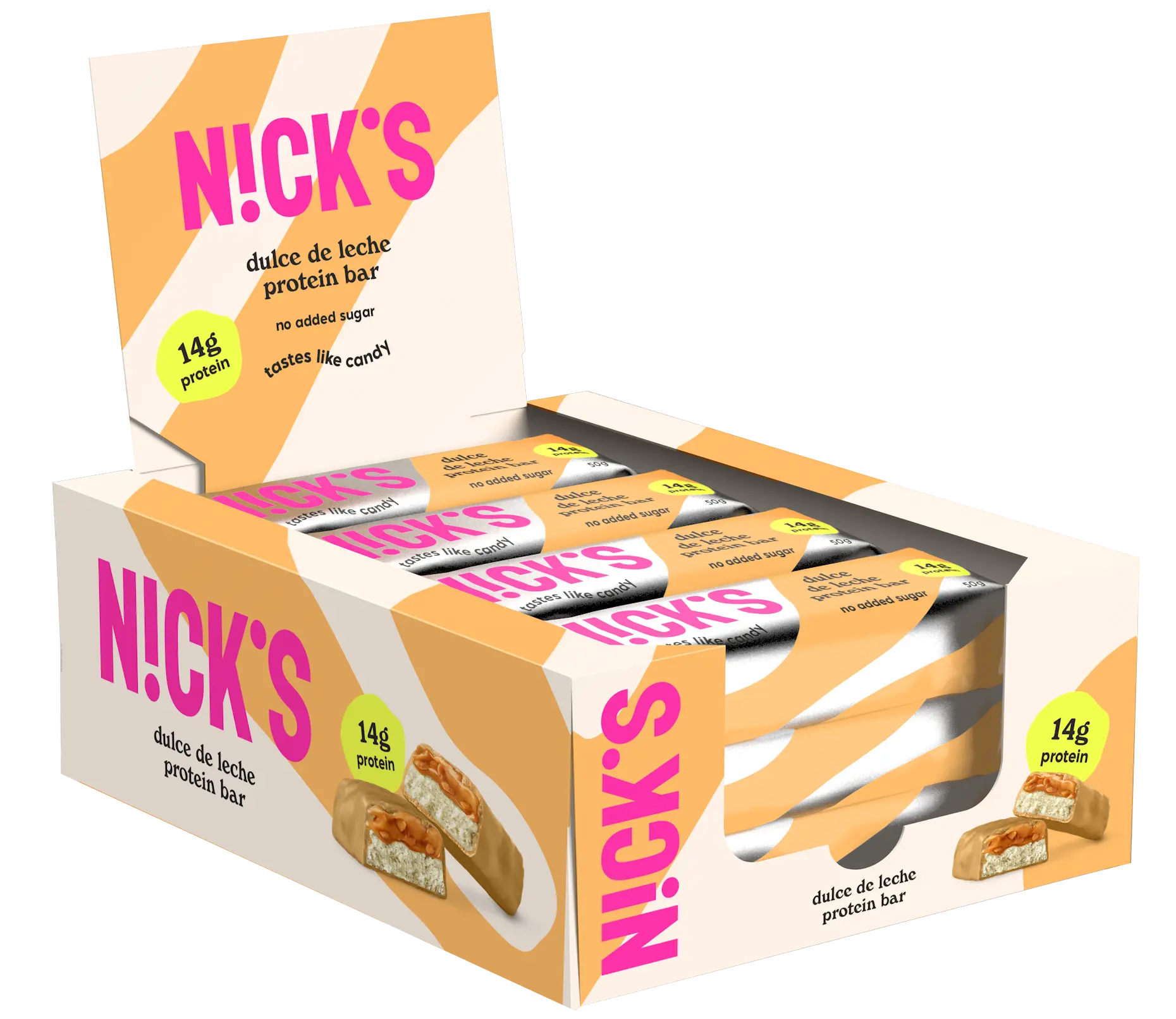 Dulce de leche proteinszelet 50 g x 12