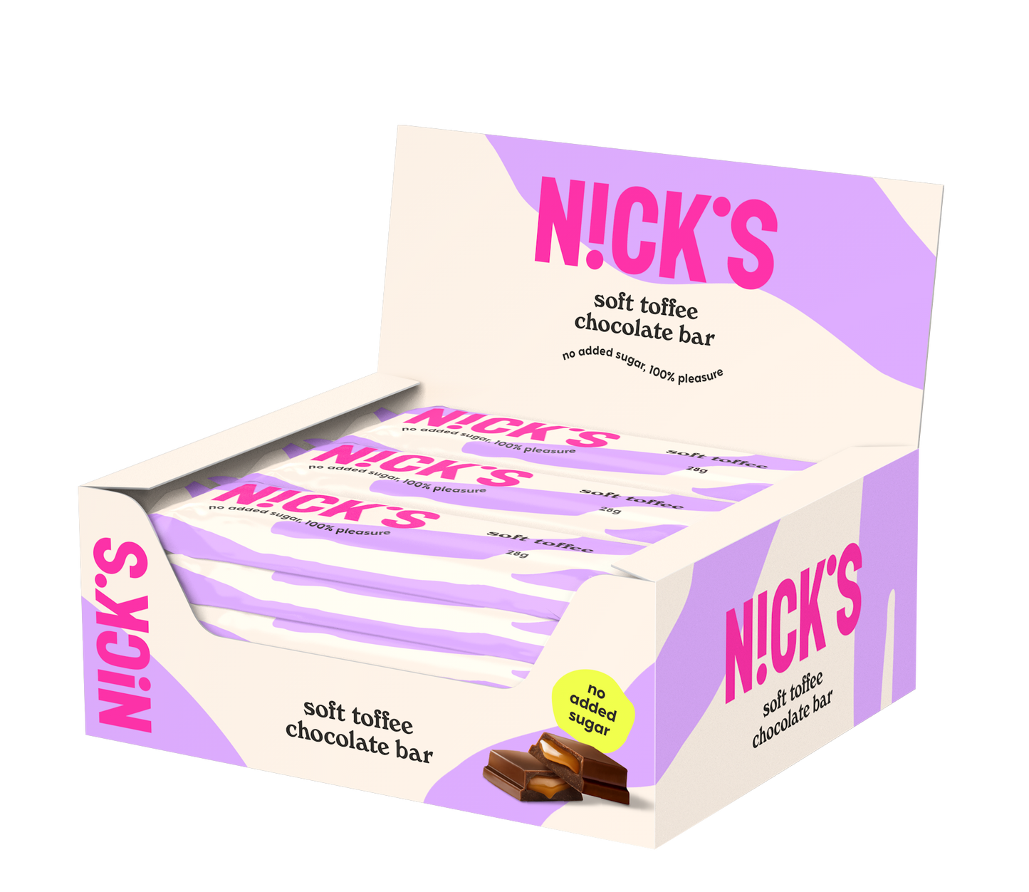 Nick's Tejkaramellás szelet 28 g x 15