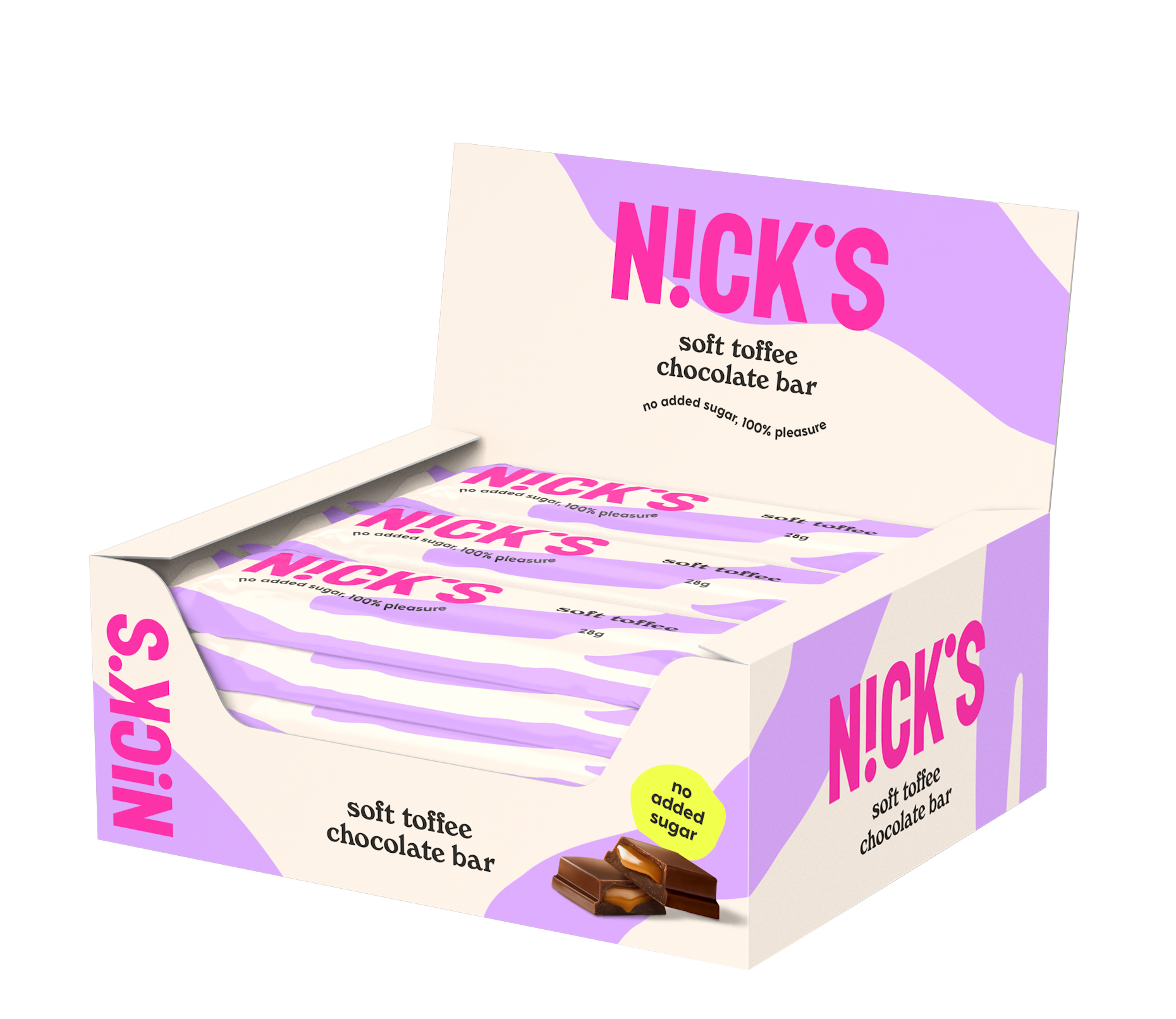 Nick's Tejkaramellás szelet 28 g x 15