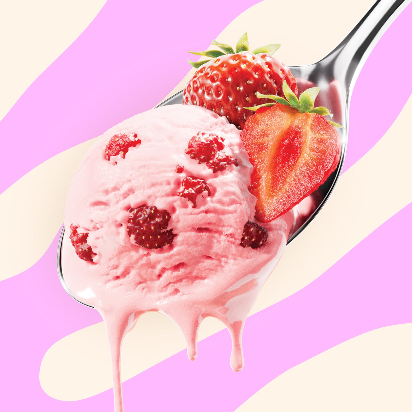 Epres-fehércsokis jégkrém 473 ml