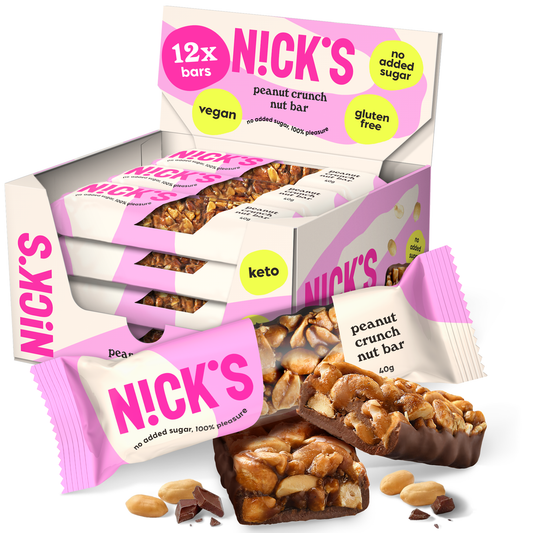 Nick's Vegán mogyorós szelet 40 g x 12
