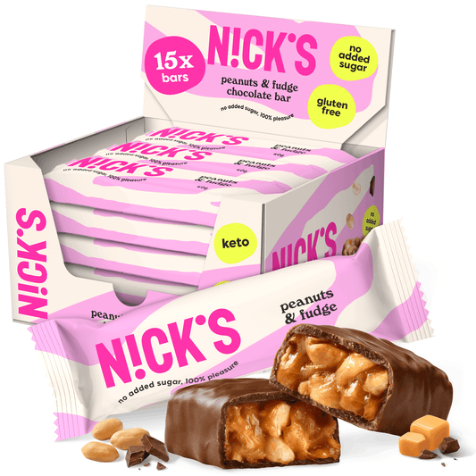 Nick's Mogyorós karamellás szelet 40 g x 15