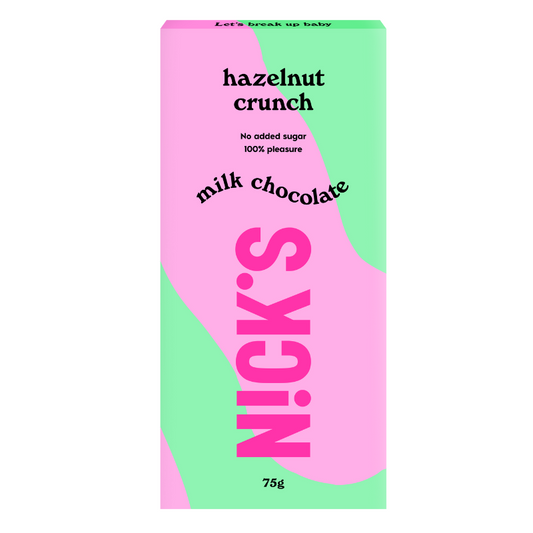 Nick's Tejcsokoládé mogyoródarabokkal 75 g