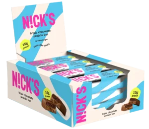 Nick's Triplacsokis proteinszelet 50 g x 12