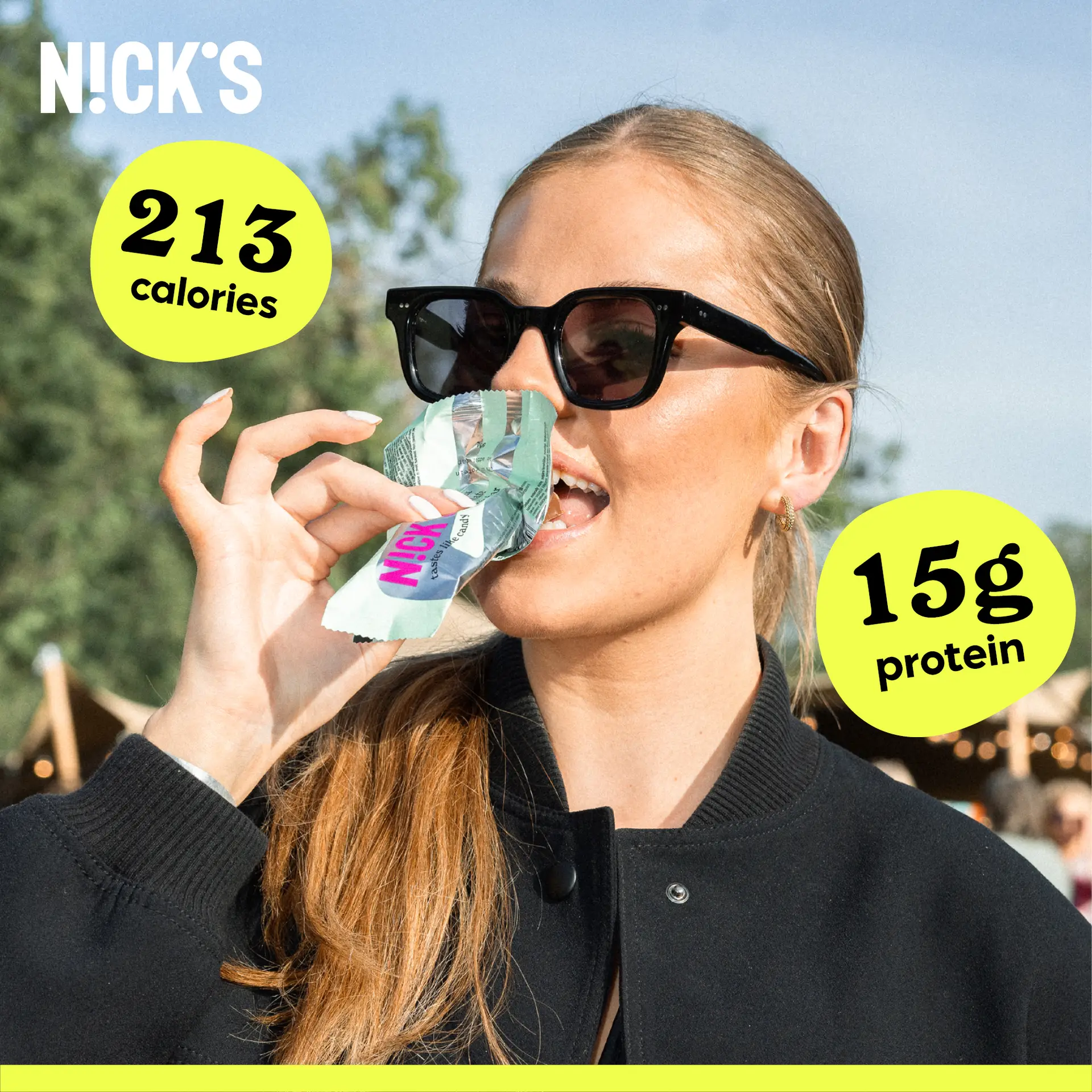 Nick's Choco Crush proteinszelet 50 g - Image 3