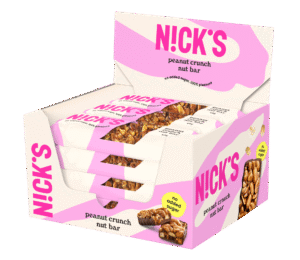 Nick's Vegán mogyorós szelet 40 g x 12