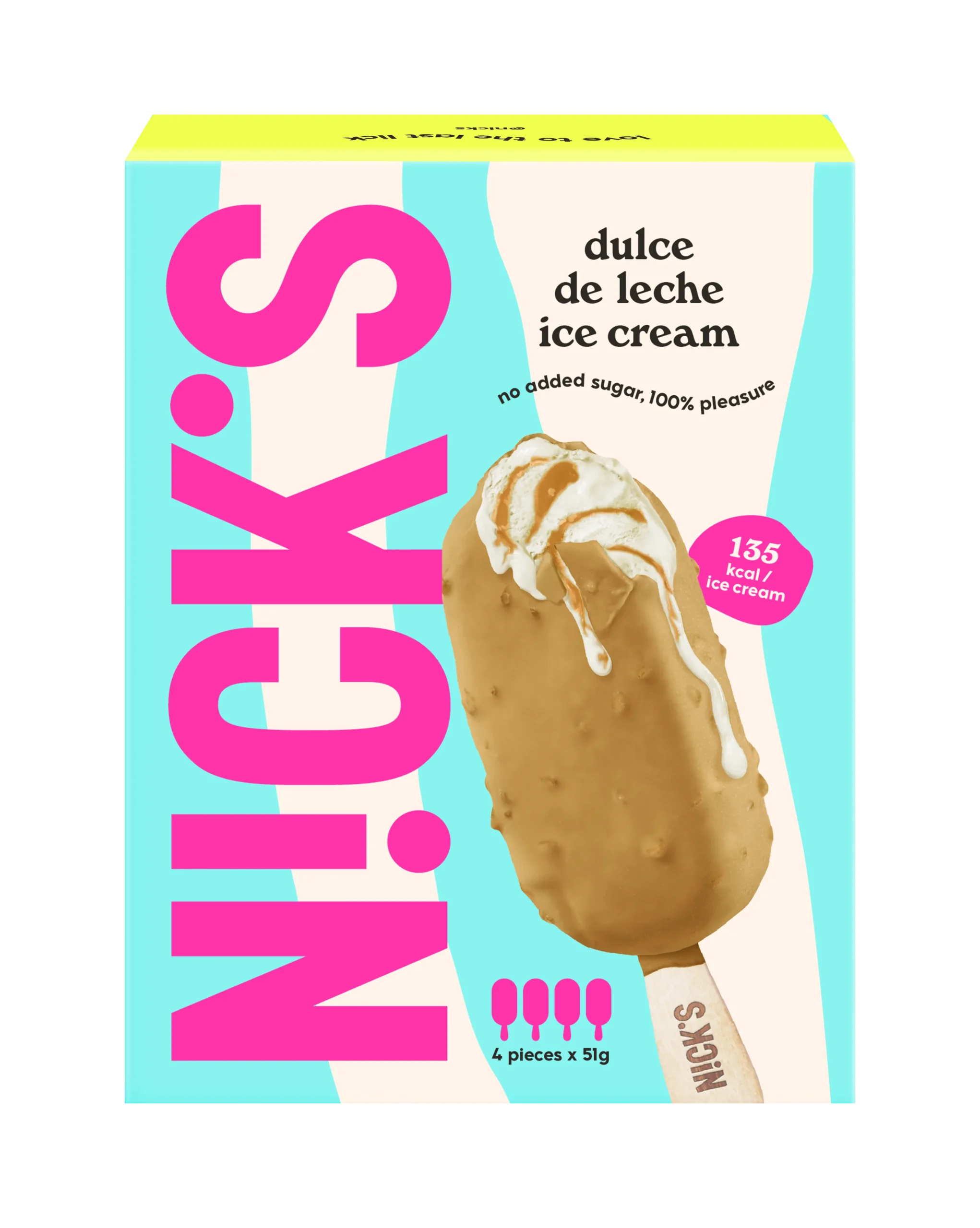 Dulce de leche pálcikás multipack 4 x 60 ml