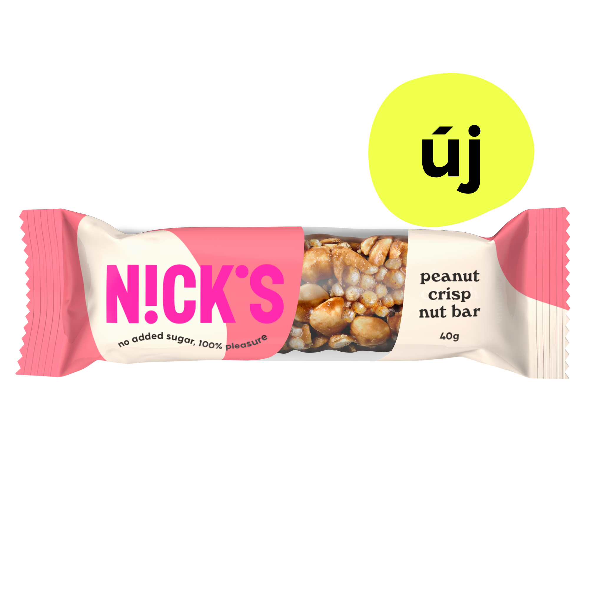 Vegán Crisp nut bar földimogyorós szelet 40 g
